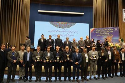 انتخاب آقای مهندس دستفال به عنوان محقق معین برتر ملی