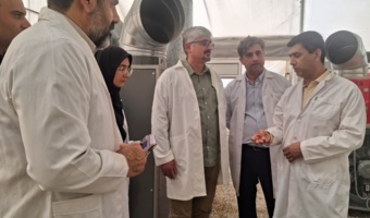 رئیس سازمان جهاد کشاورزی استان فارس از گلخانه تولید نهال و پیوندک عاری از ویروس مرکبات ایستگاه تحقیقات کشاورزی داراب بازدید کرد